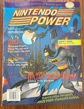 Nintendo Power Volume 68 January 1995 The Adventures of Batman & Robin (90)